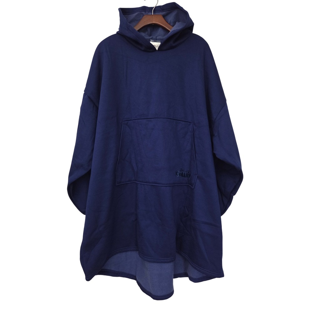 The Comfy Wearable Blanket Hoodie Oversized Unisex OS Navy Blue